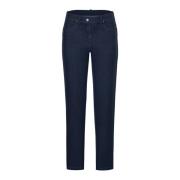 Reguliere Donkerblauwe Denim Broek LauRie , Blue , Dames