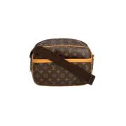 Pre-owned Canvas louis-vuitton-bags Louis Vuitton Vintage , Brown , Da...