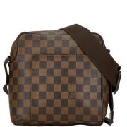 Pre-owned Fabric shoulder-bags Louis Vuitton Vintage , Brown , Dames