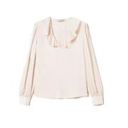 Stijlvolle Shirt Set Twinset , Beige , Dames