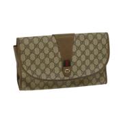 Pre-owned Fabric gucci-bags Gucci Vintage , Beige , Dames