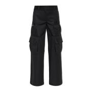 Broek met zakken Off White , Black , Dames