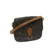 Pre-owned Canvas louis-vuitton-bags Louis Vuitton Vintage , Brown , Da...