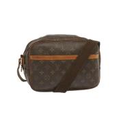 Pre-owned Canvas louis-vuitton-bags Louis Vuitton Vintage , Brown , Da...