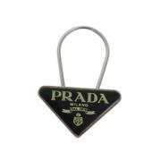 Pre-owned Metal key-holders Prada Vintage , Black , Dames