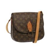 Pre-owned Canvas louis-vuitton-bags Louis Vuitton Vintage , Brown , Da...