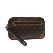 Pre-owned Canvas louis-vuitton-bags Louis Vuitton Vintage , Brown , Da...