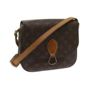 Pre-owned Canvas louis-vuitton-bags Louis Vuitton Vintage , Brown , Da...