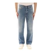 Straight Jeans Iuter , Blue , Heren