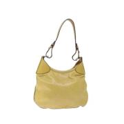 Pre-owned Leather prada-bags Prada Vintage , Yellow , Dames