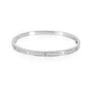 Pre-owned Metal bracelets Cartier Vintage , Gray , Dames