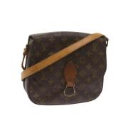 Pre-owned Canvas louis-vuitton-bags Louis Vuitton Vintage , Brown , Da...