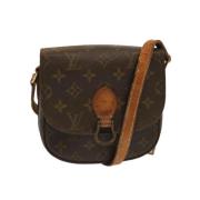 Pre-owned Canvas louis-vuitton-bags Louis Vuitton Vintage , Brown , Da...