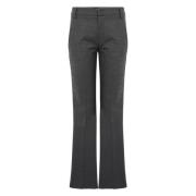 Grijze Casual Broek Dondup , Gray , Dames