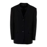 Dames Blazer Jas - Elegant en Casual Diesel , Black , Dames