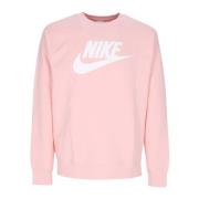 Graphic Crew Sweatshirt Nike , Pink , Heren