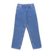 Klassieke Denim Jeans Carhartt Wip , Blue , Heren