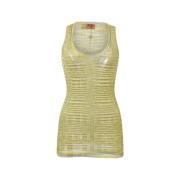 Pre-owned Cotton tops Missoni Pre-owned , Yellow , Dames