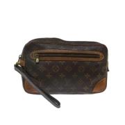 Pre-owned Canvas louis-vuitton-bags Louis Vuitton Vintage , Brown , Da...