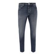 Slim Fit Stretch Denim Jeans Jacob Cohën , Blue , Heren