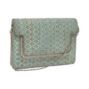 Pre-owned Cotton gucci-bags Gucci Vintage , Green , Dames