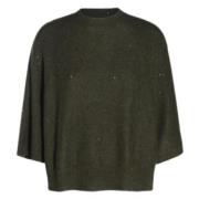 Elegante Sweaters Collectie Fabiana Filippi , Green , Dames