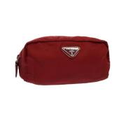 Pre-owned Nylon prada-bags Prada Vintage , Red , Dames