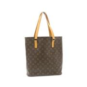 Pre-owned Canvas louis-vuitton-bags Louis Vuitton Vintage , Brown , Da...