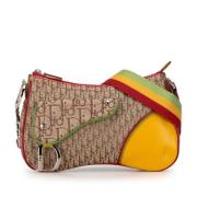 Pre-owned Canvas shoulder-bags Dior Vintage , Multicolor , Dames