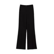 Zwarte Broek voor Vrouwen Twinset , Black , Dames