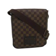 Pre-owned Canvas louis-vuitton-bags Louis Vuitton Vintage , Brown , Da...