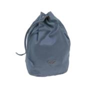 Pre-owned Nylon prada-bags Prada Vintage , Blue , Dames