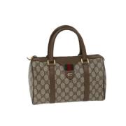 Pre-owned Fabric handbags Gucci Vintage , Brown , Dames