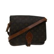 Pre-owned Canvas louis-vuitton-bags Louis Vuitton Vintage , Brown , Da...