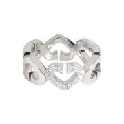 Pre-owned White Gold rings Cartier Vintage , White , Dames