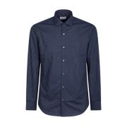 Midnight Blue Slim Fit Overhemd Calvin Klein , Blue , Heren