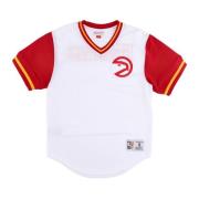 Atlanta Hawks Mesh V-hals Jersey Mitchell & Ness , Multicolor , Heren