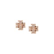 Elegante Pave Stud Oorbel Tory Burch , Pink , Dames