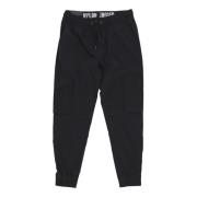 Nylon Cargo Jogger Pants Alpha Industries , Black , Heren