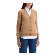 Klassieke Wollen Vest A.p.c. , Beige , Dames