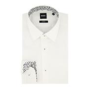 Elegant Business Overhemd Wit Hugo Boss , White , Heren