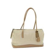 Pre-owned Nylon prada-bags Prada Vintage , Beige , Dames