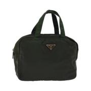 Pre-owned Nylon handbags Prada Vintage , Green , Dames