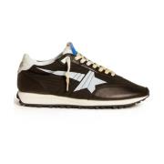 Zwarte Sneakers met Sterpatch Golden Goose , Black , Heren