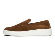 Bruine Loafers Jiro Mio Nubikk , Brown , Heren