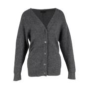 Pre-owned Wool tops Alexander Wang Pre-owned , Gray , Dames