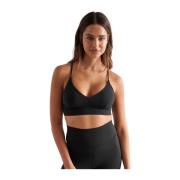 Luxe Sense Strap Bra Aim'n , Black , Dames