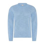 Melange Turtleneck Pullover Aqua Green Skovhuus , Blue , Dames