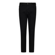 Zwarte Skater Skinny Jeans Aw24 Dsquared2 , Black , Heren