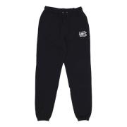 French Terry Manchet Trainingsbroek Zwart/Wit Nike , Black , Heren